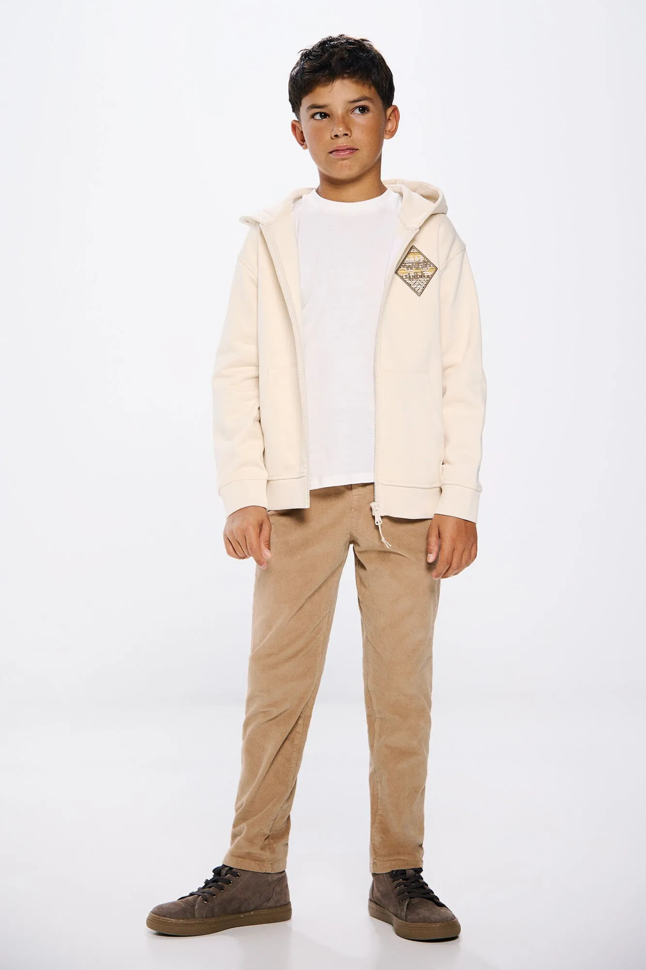 Springfield Kids Sudadera rombo etnico niño