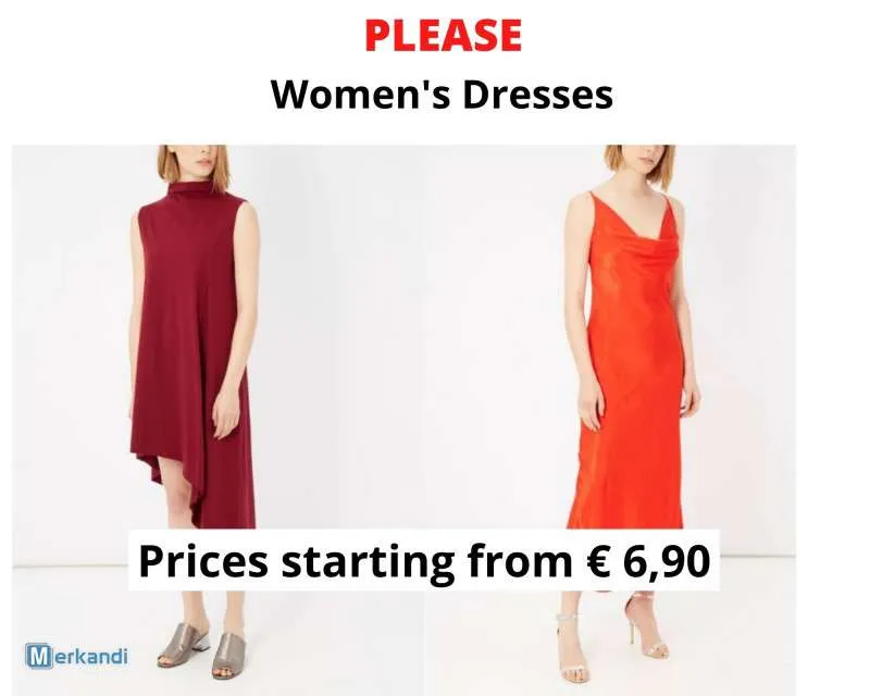 STOCK VESTIDOS DE MUJER PLEASE