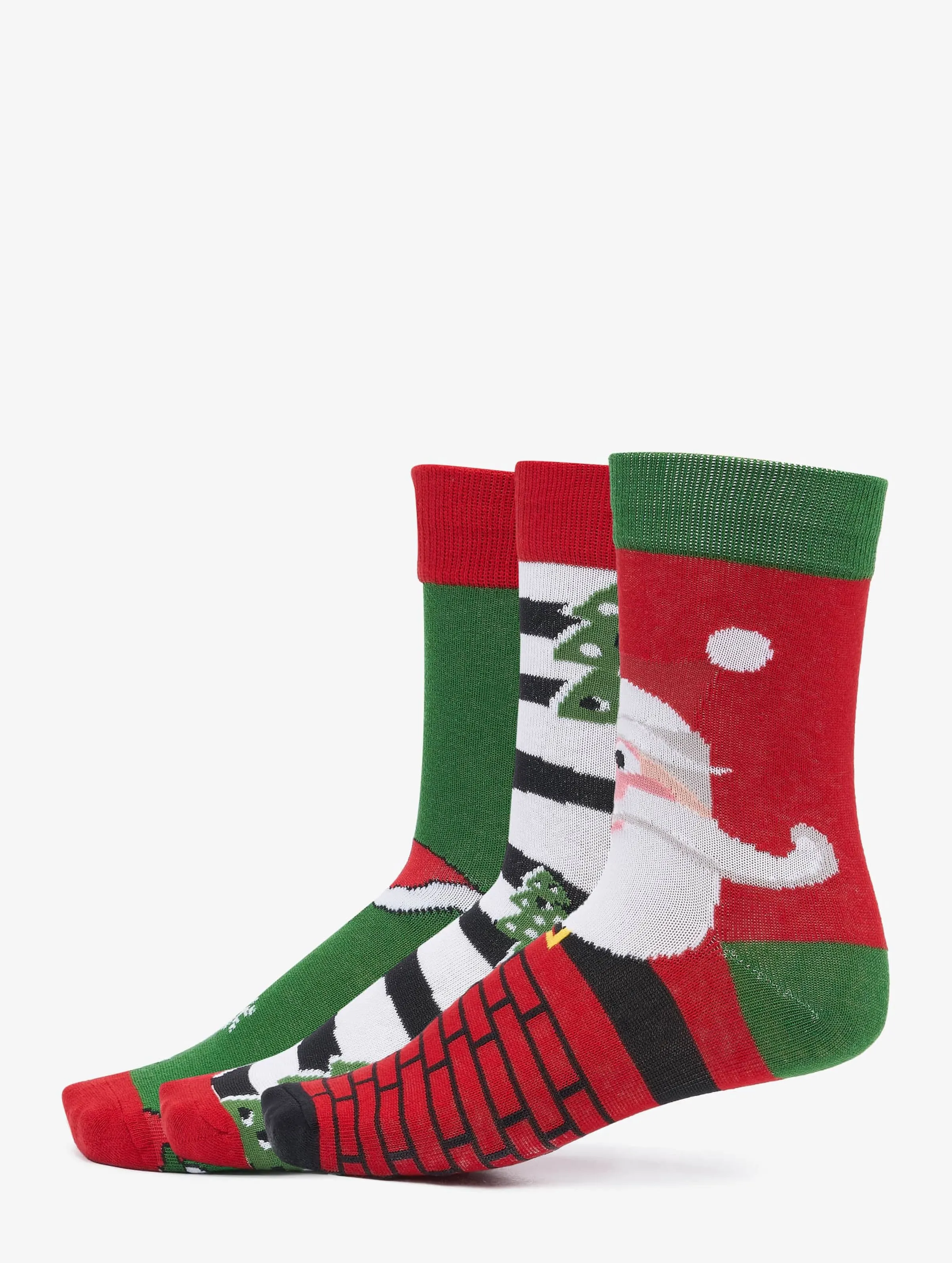 STRIPE SANTA CHRISTMAS 3PACK