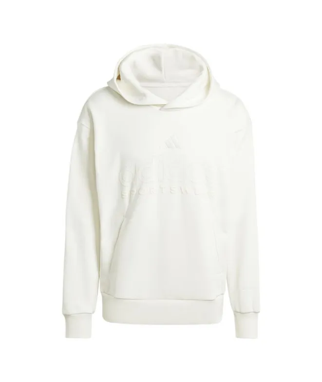 Sudadera adidas All Szn Fleece Graphic Hombre Blanco