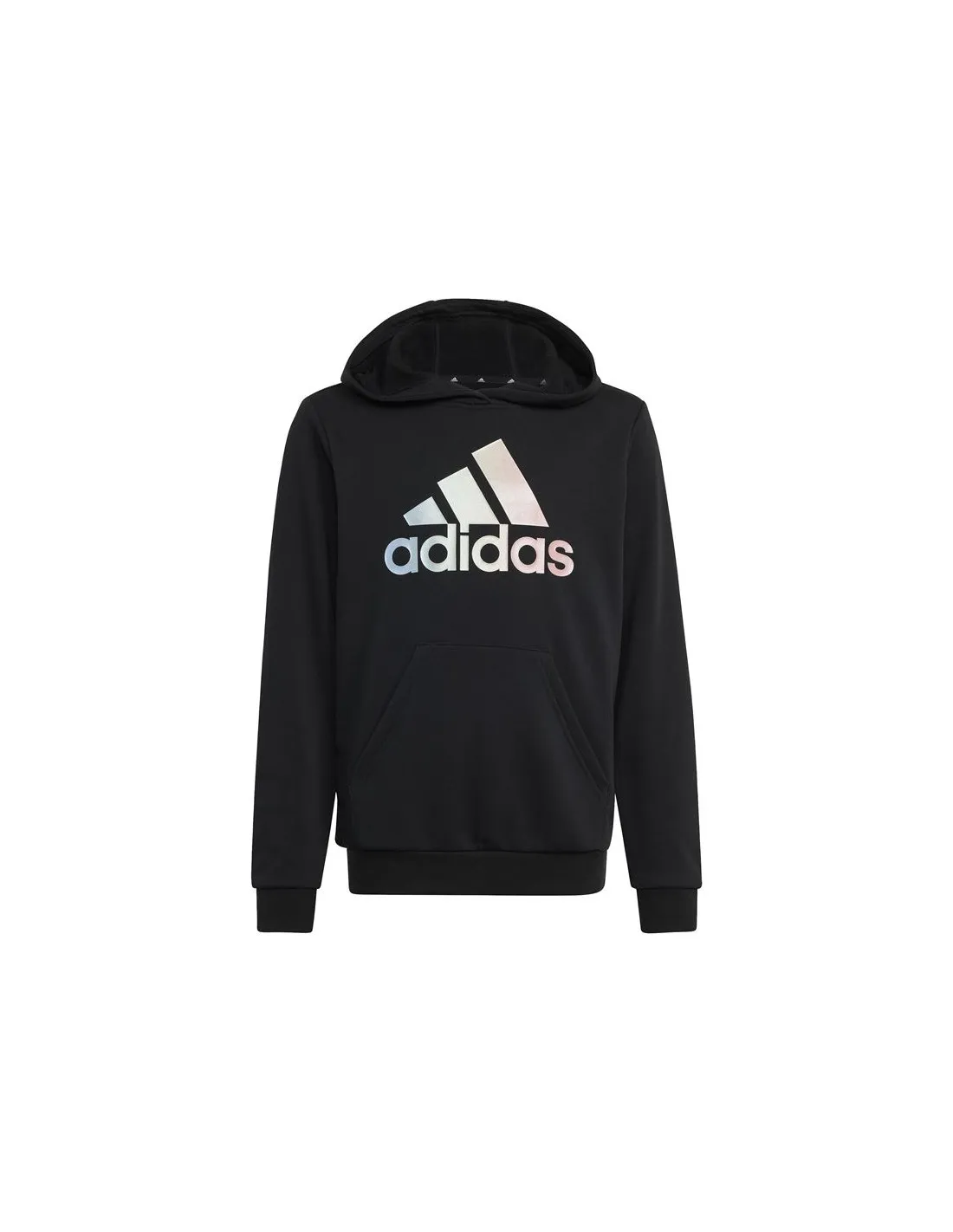 Sudadera adidas Metallic Print Infantil Negro