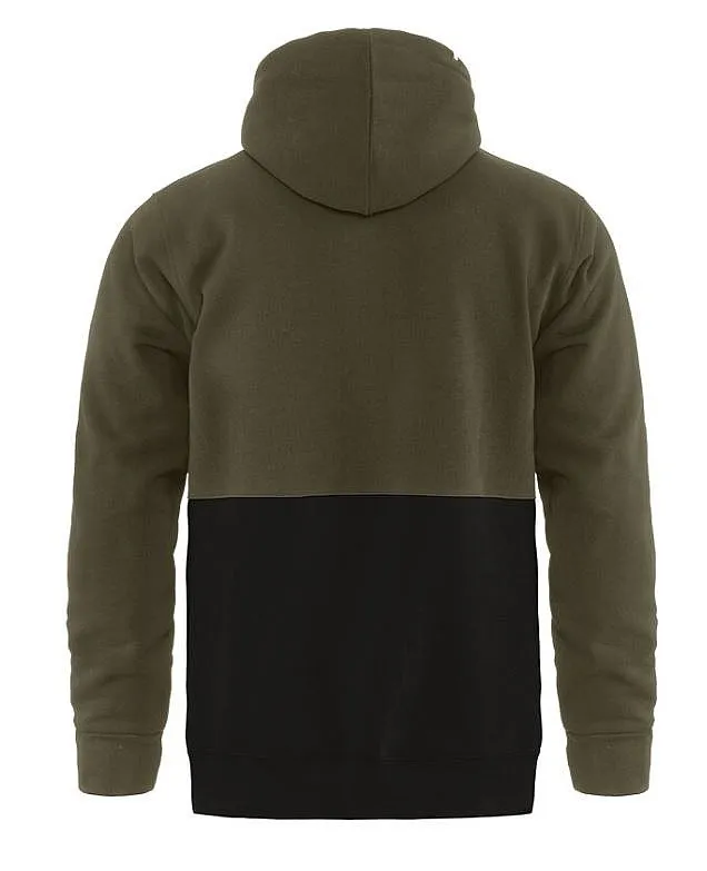 SUDADERA HORSEFEATHERS VICK ZIP  BURNT OLIVE  MEN´S
