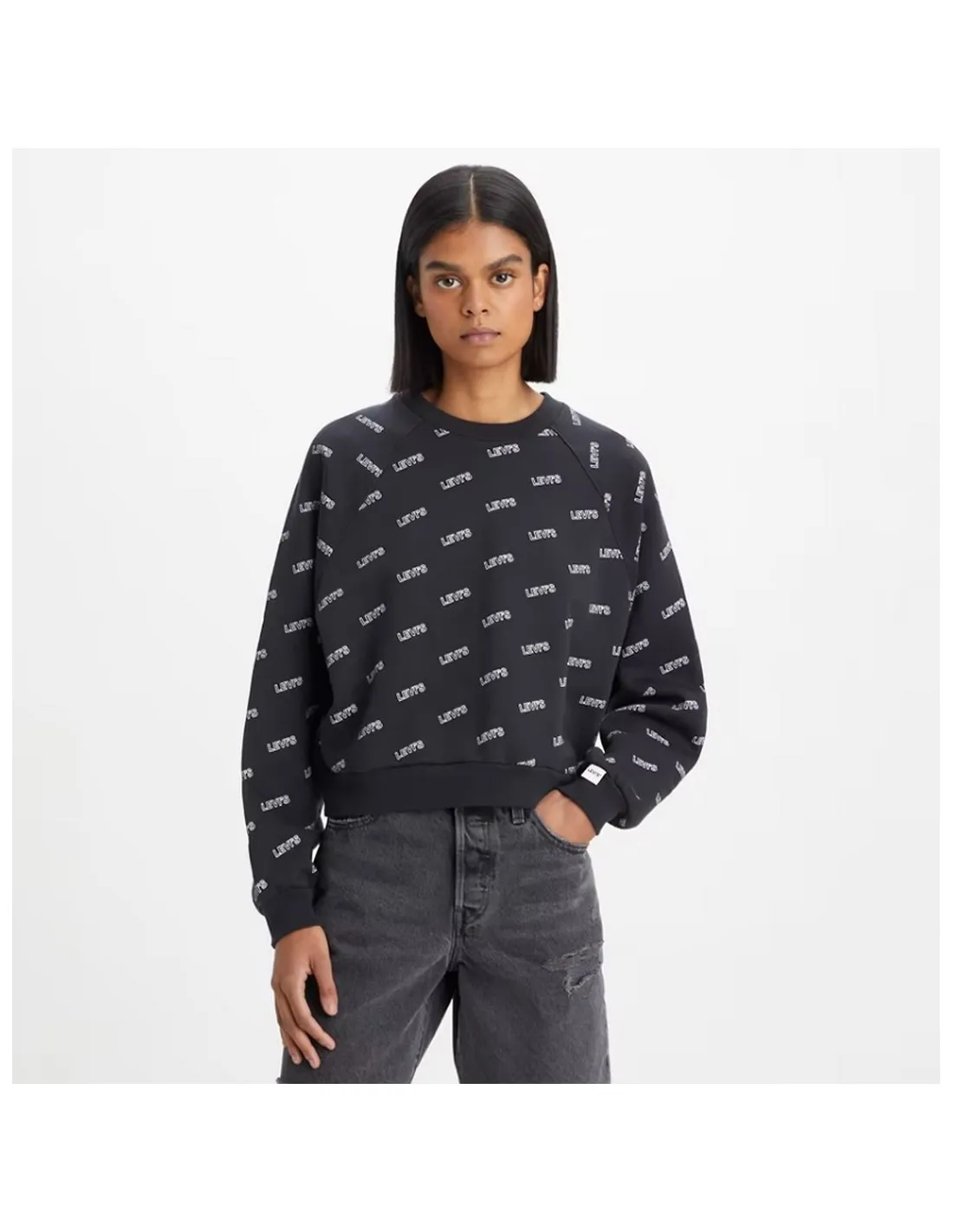 SUDADERA LEVI´S MUJER  ECOOL