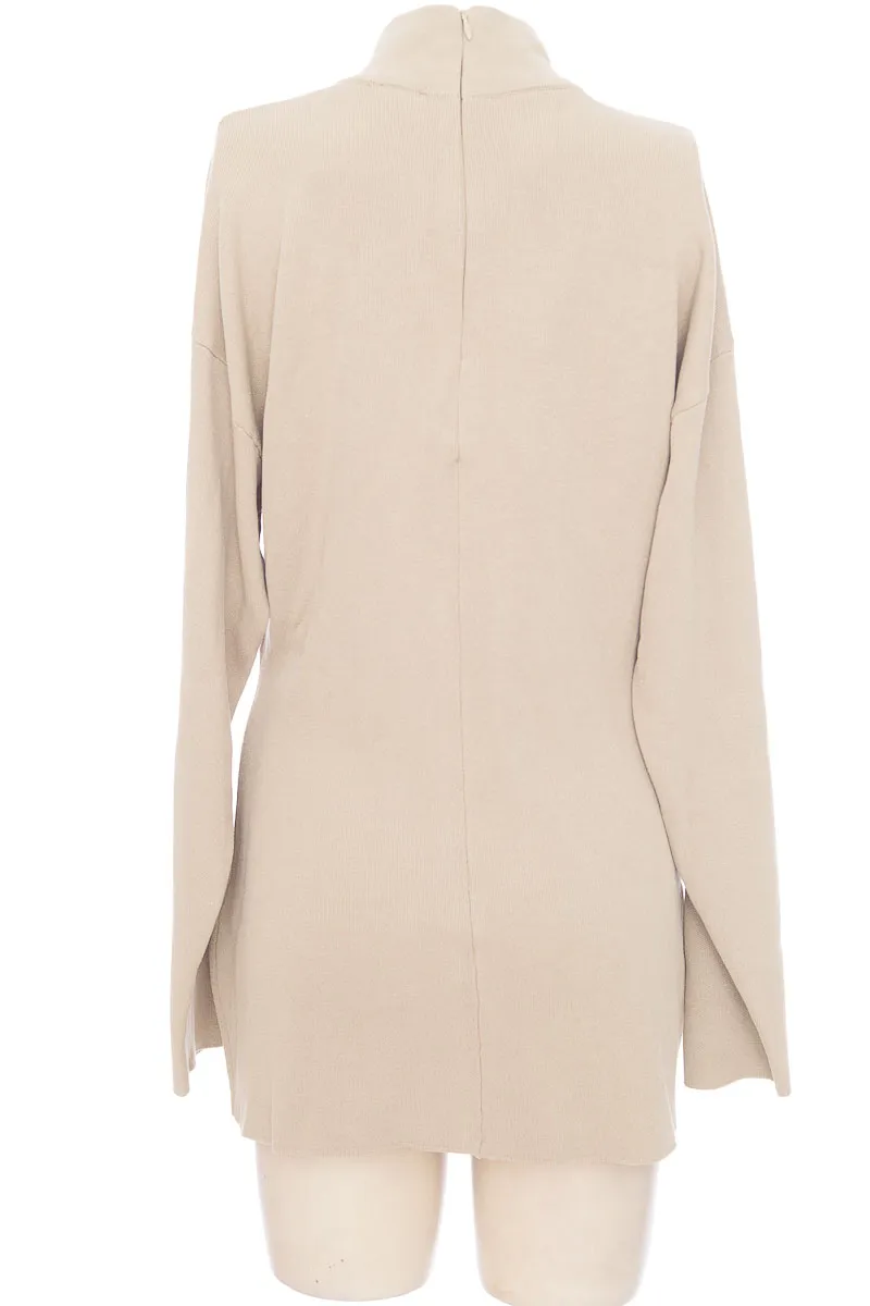 SWEATER COLOR BEIGE  ZARA