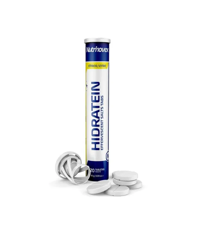 Tabletas Nutrinovex Hidratein Effervescent Salts Cítrico