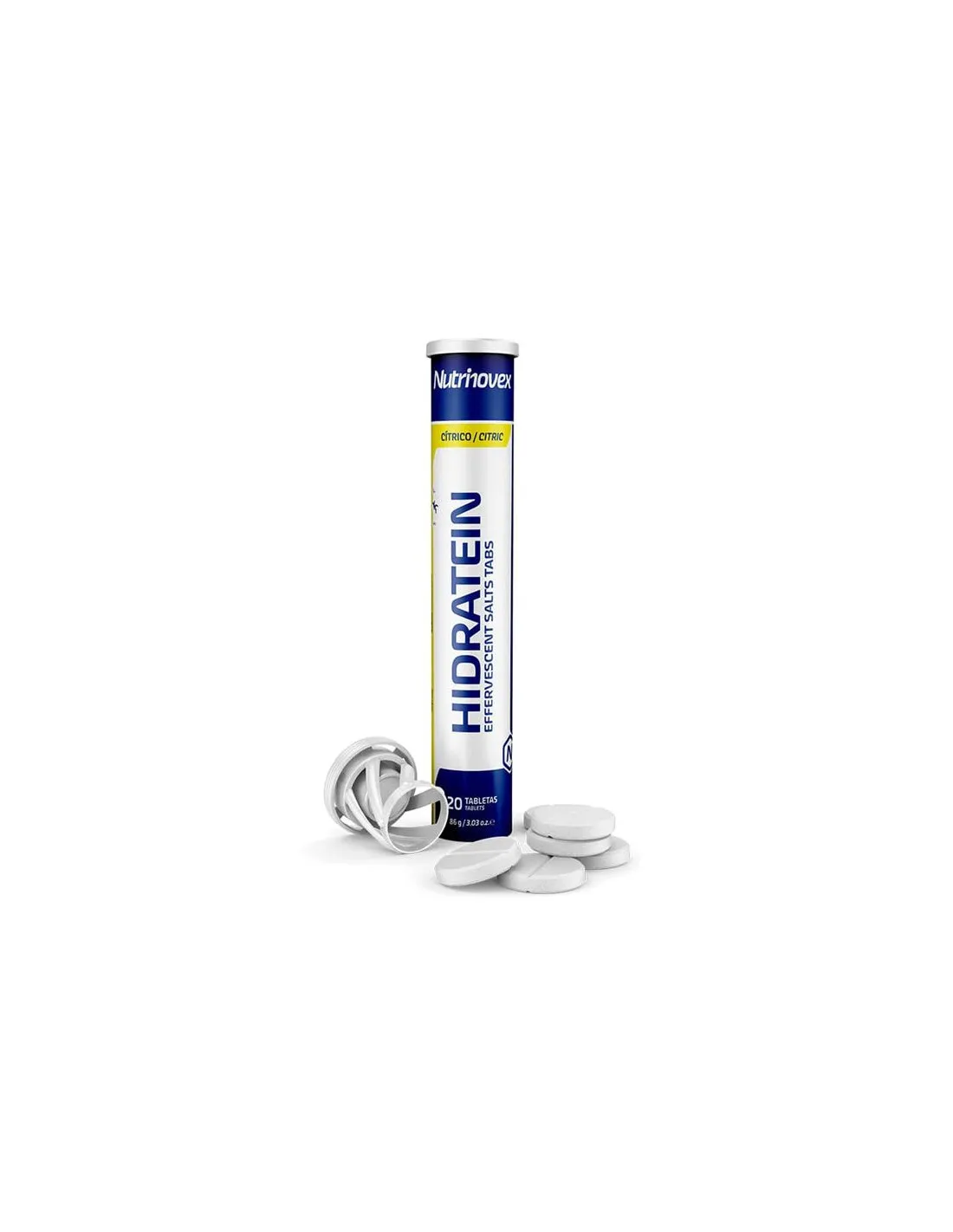 Tabletas Nutrinovex Hidratein Effervescent Salts Cítrico