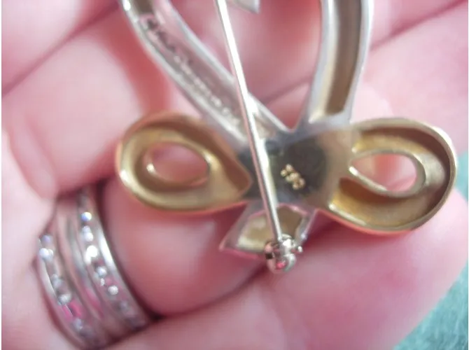 Tiffany & Co Corazón amoroso Plata Dorado 