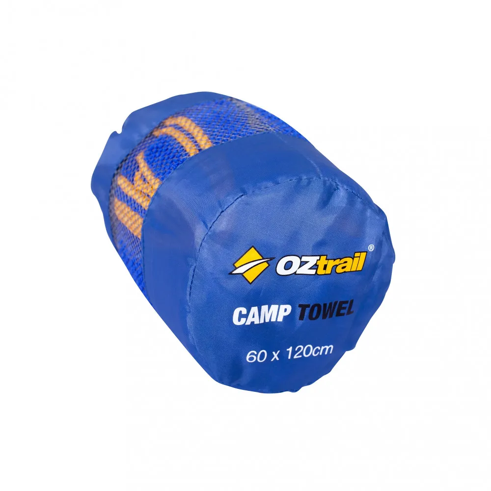 TOALLA MICROFIBRA OZTRAIL CAMP TOWEL 60 X 120 CM  AZUL