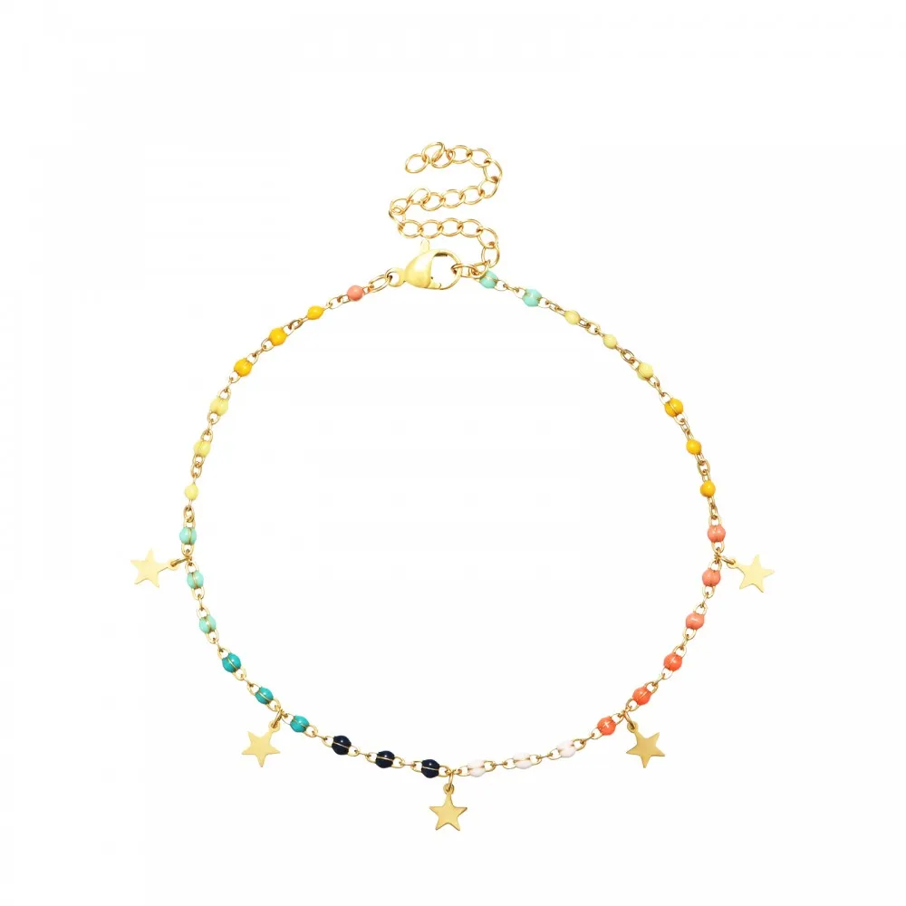 Tobillera Galaxy Estrella Oro