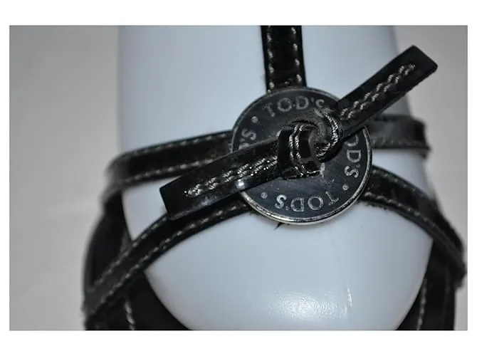 Tod's sandalias Negro 