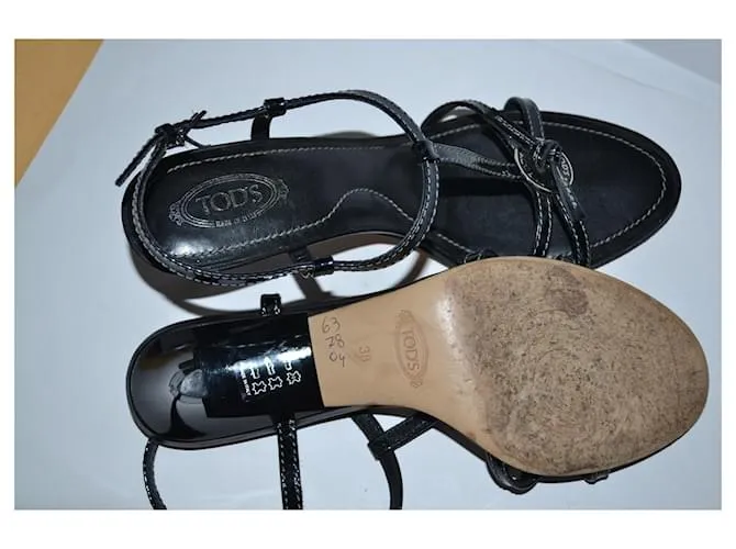 Tod's sandalias Negro 