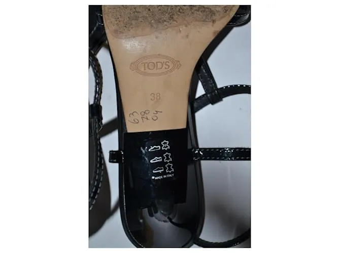 Tod's sandalias Negro 