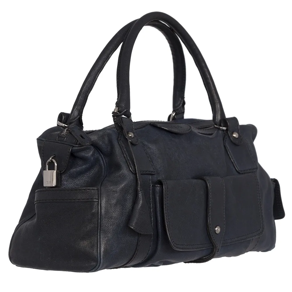 Tods Bolso Satchel Azul