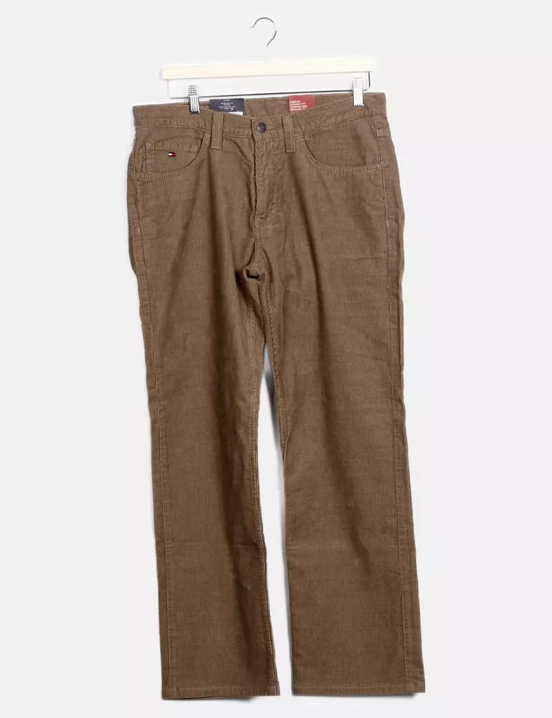 Tommy Hilfiger Pantalones de tela Rectos De pana