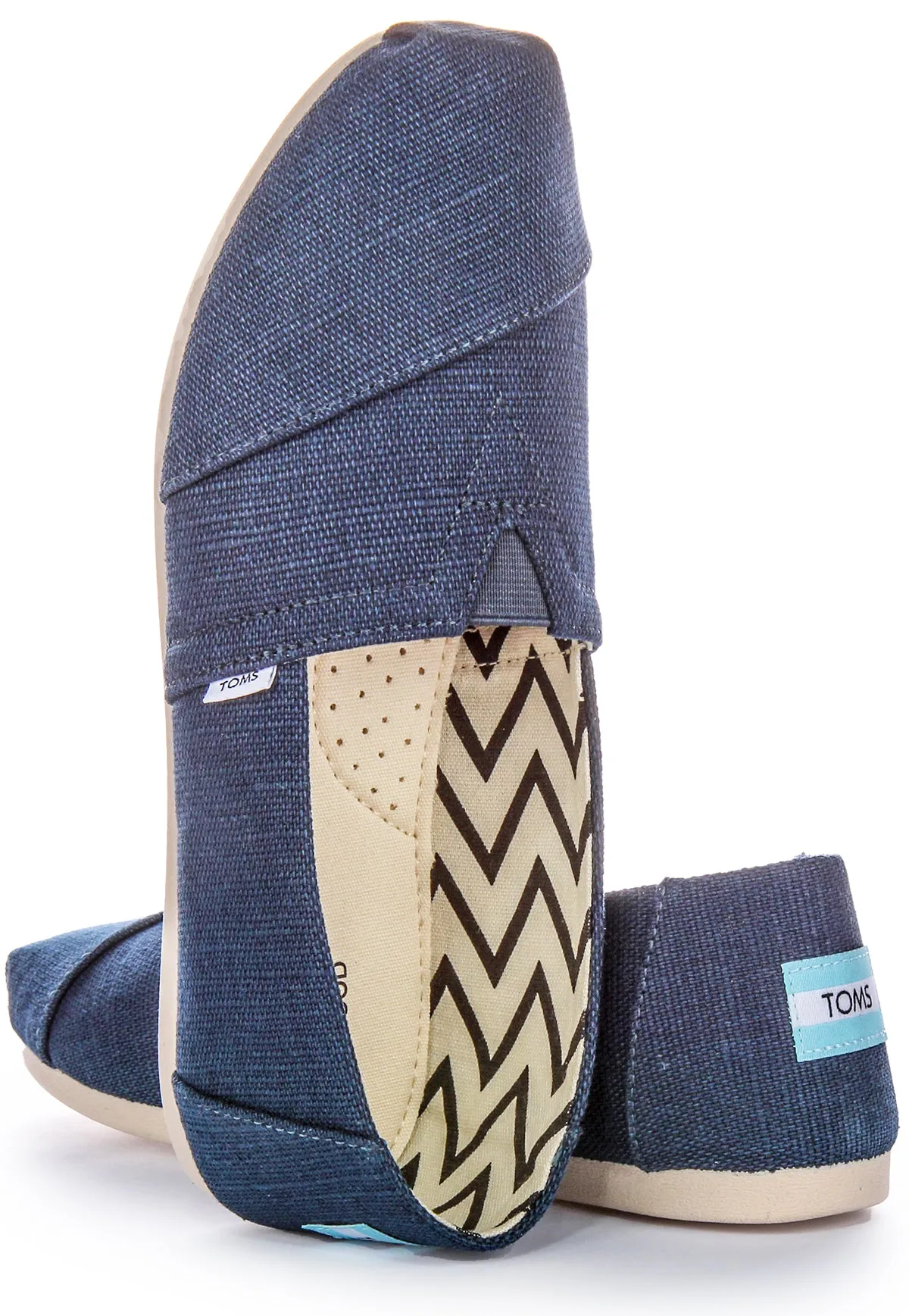 Toms Alpargata Heritage In Black White For Women