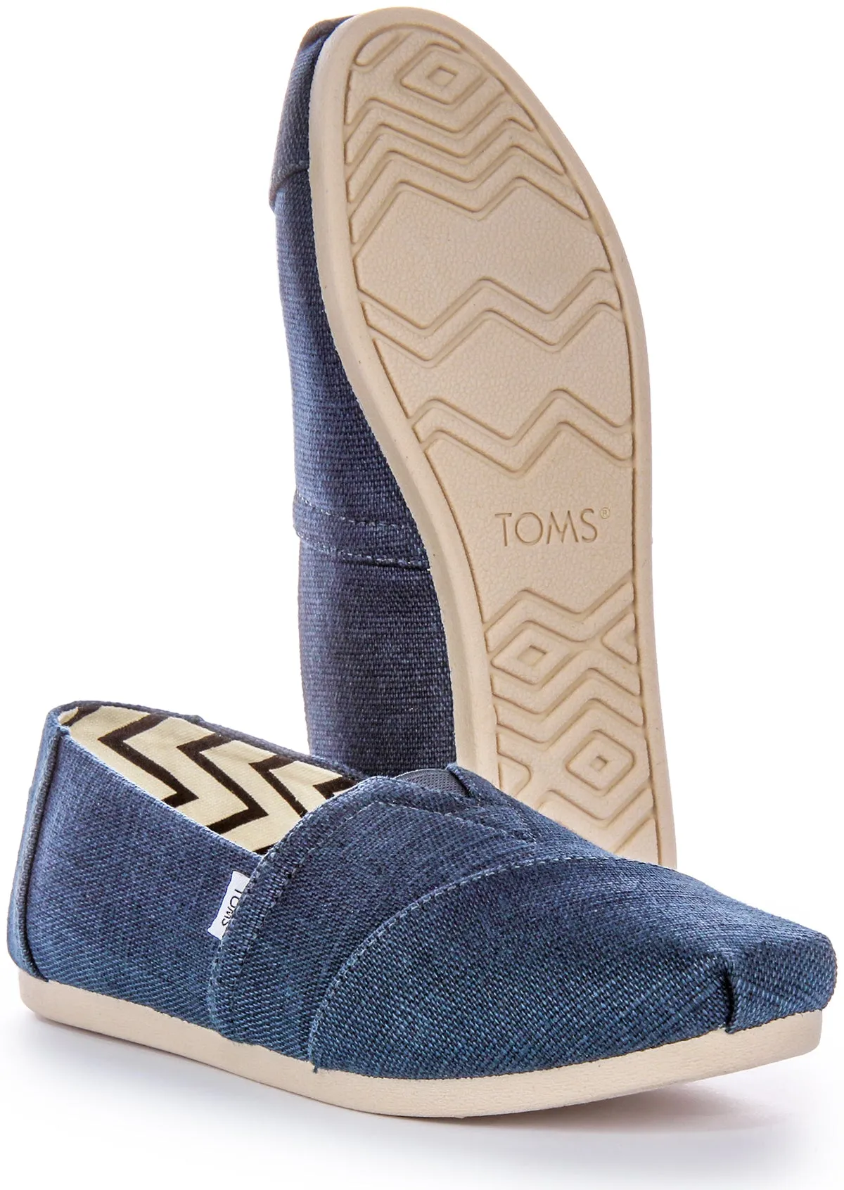 Toms Alpargata Heritage In Black White For Women