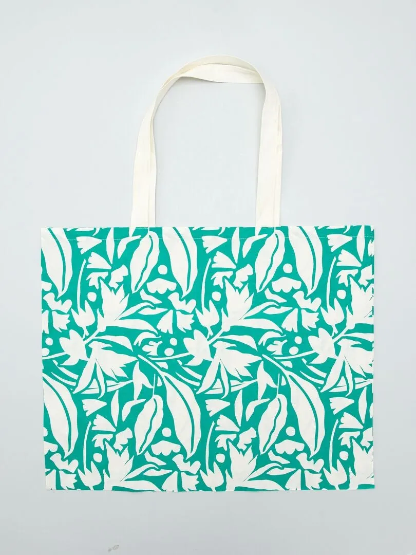 TOTEBAG DE TELA  BEIGE