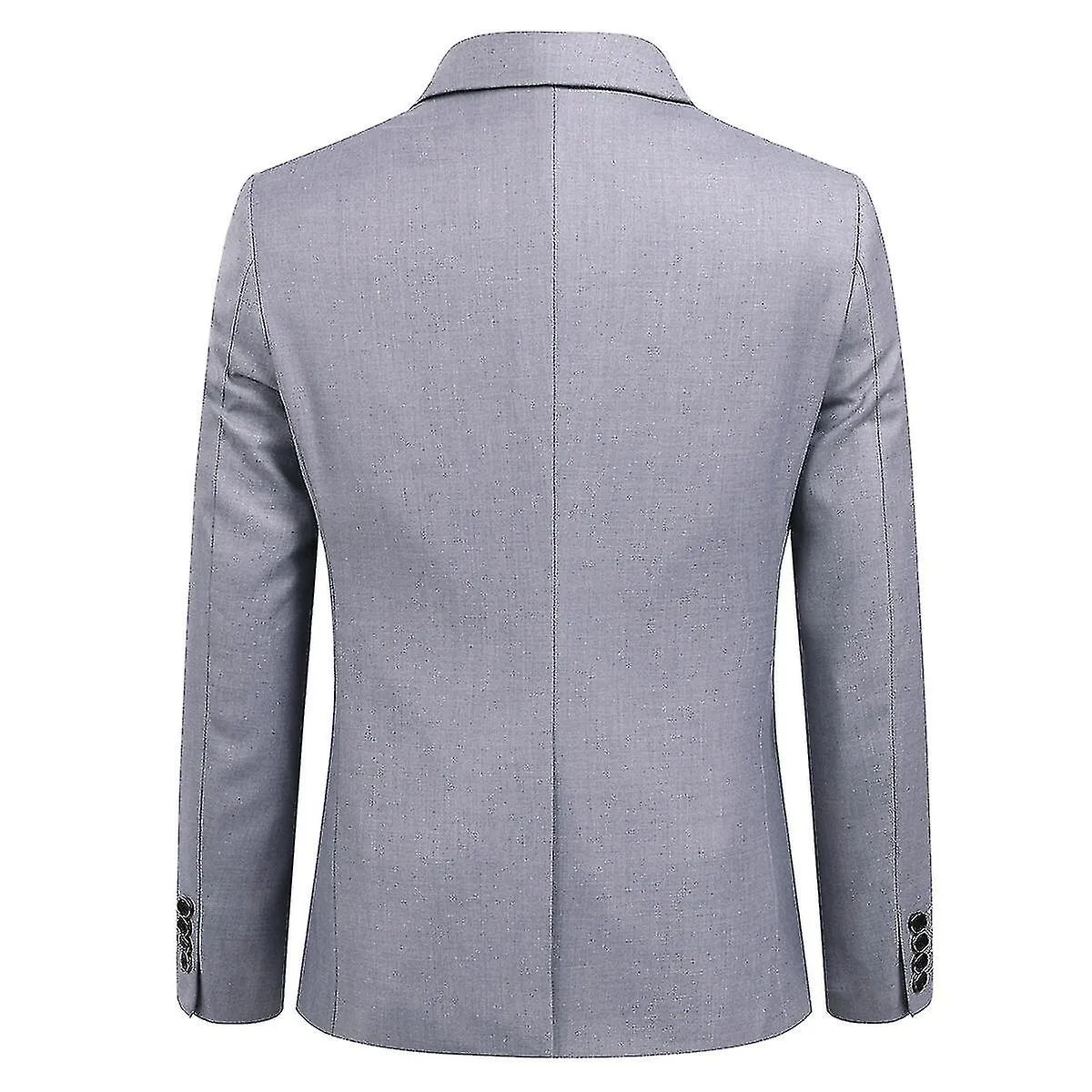 TRAJE DE 3 PIEZAS PARA HOMBRE SLIM FIT CLáSICO TRAJES DE BODA DE NEGOCIOS ESMOQUIN BLAZER CHALECO PANTALONES LIGEROSYUHAO