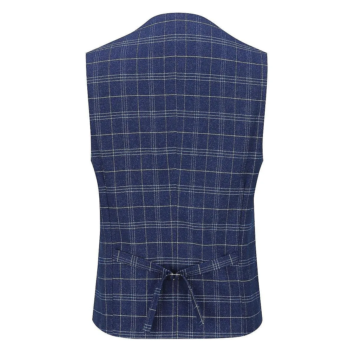 Traje de hombre Traje de negocios de 3 piezas Slim Checked Blazerpantsvest para boda