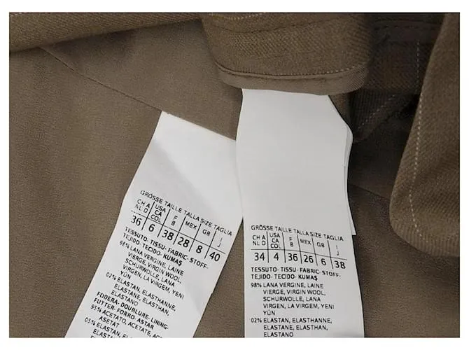 Traje pantalón Max Mara Beige 