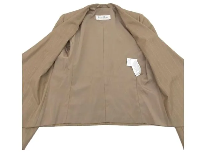 Traje pantalón Max Mara Beige 