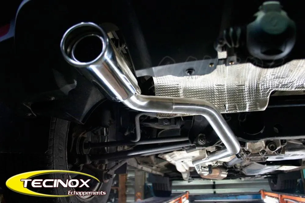 TUBO DE ESCAPE TRASERO TECINOX INOX DACIA DUSTER 4X4 FASE 2 20132017