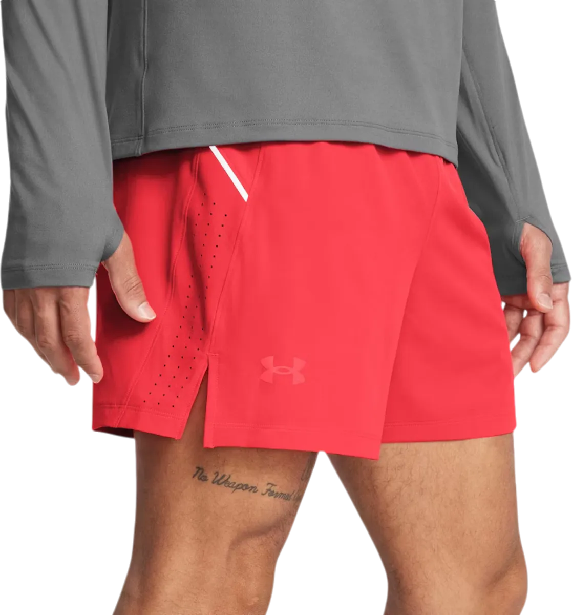 Under Armour UA LAUNCH PRO 5 SHORTS Red