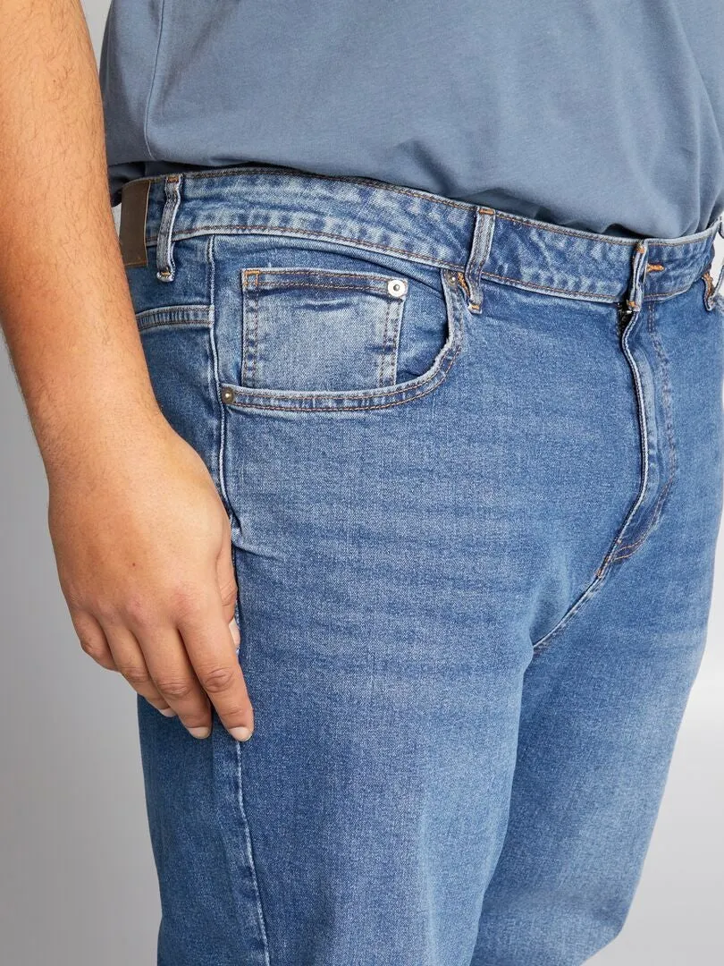 VAQUERO SLIM CON 5 BOLSILLOS  L30  AZUL