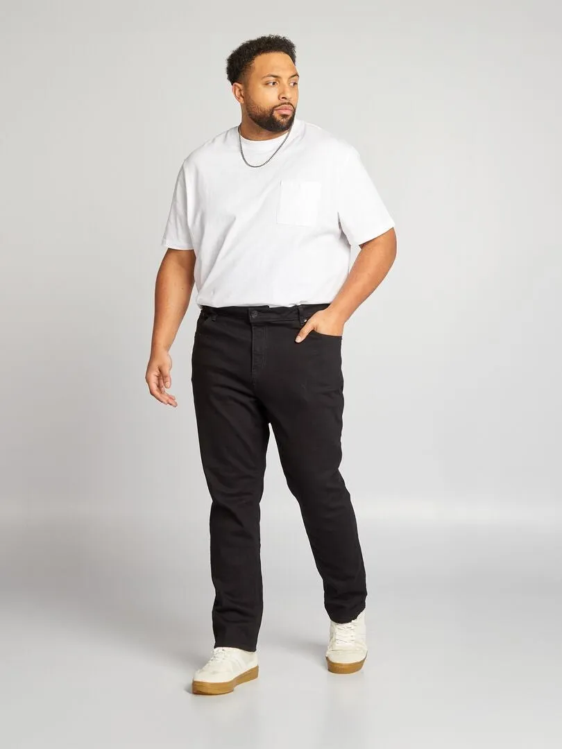 VAQUERO SLIM CON 5 BOLSILLOS  L34  NEGRO
