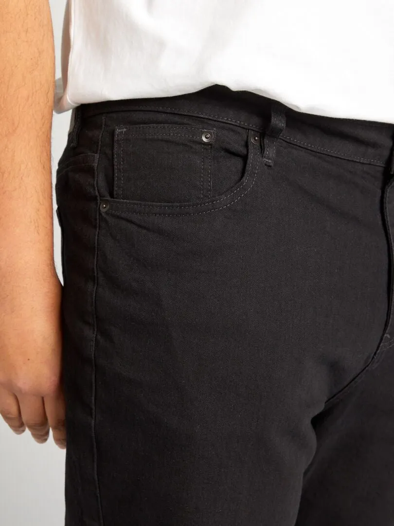 VAQUERO SLIM CON 5 BOLSILLOS  L34  NEGRO
