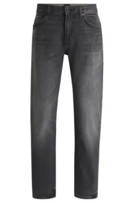 Vaqueros Maine regular fit de denim elástico con orillo gris muy cómodo
