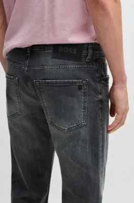 Vaqueros Maine regular fit de denim elástico con orillo gris muy cómodo