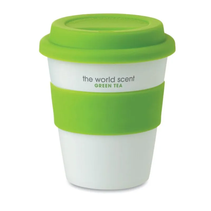 Vaso personalizado con tapa de silicona de 350 ml Astoria