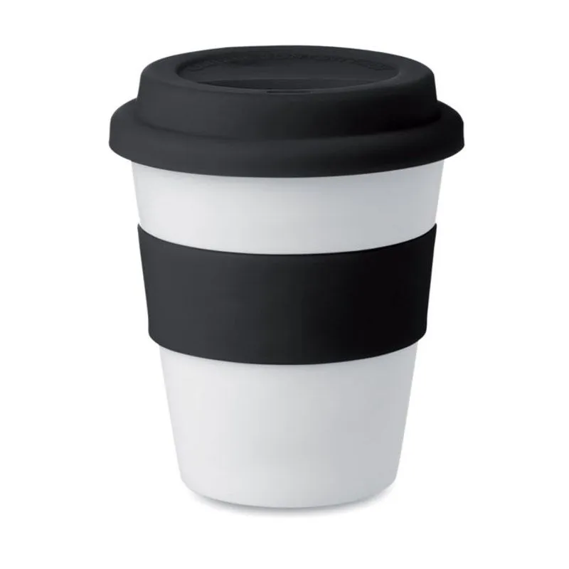 Vaso personalizado con tapa de silicona de 350 ml Astoria