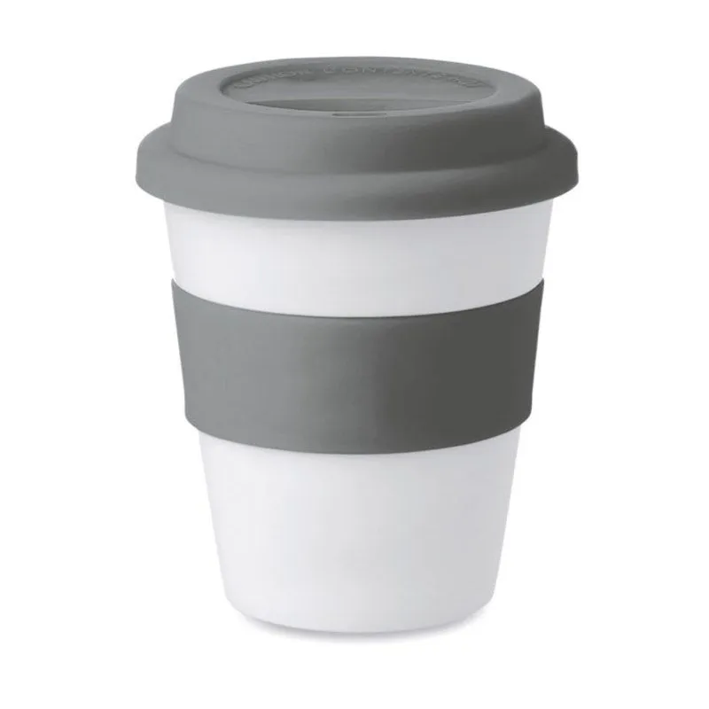 Vaso personalizado con tapa de silicona de 350 ml Astoria