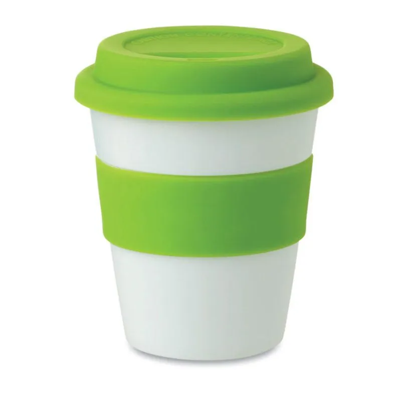 Vaso personalizado con tapa de silicona de 350 ml Astoria