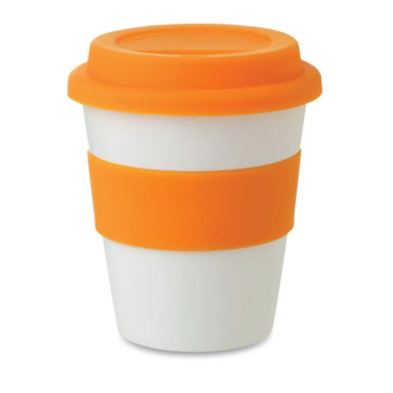 Vaso personalizado con tapa de silicona de 350 ml Astoria