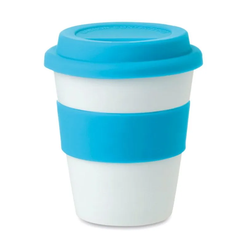 Vaso personalizado con tapa de silicona de 350 ml Astoria