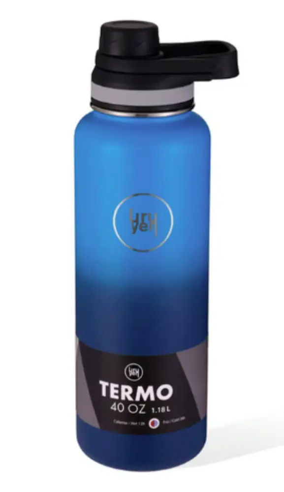 Vaso térmico de 1.182 ml / 40 oz con tapa boquilla