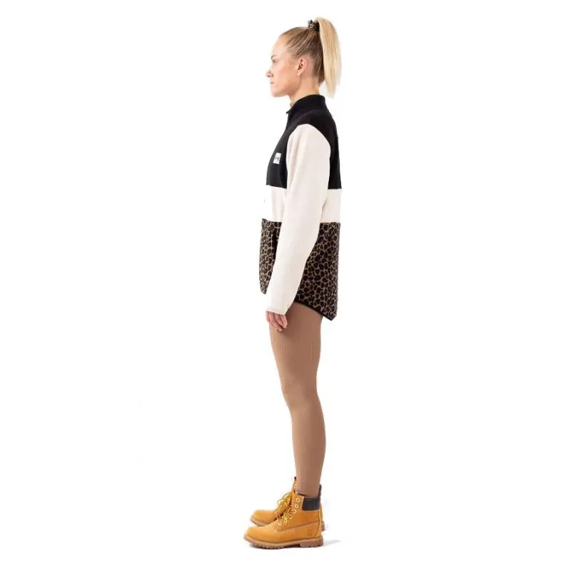 Vellón para mujer Eivy Vellón de montaña (leopardo)