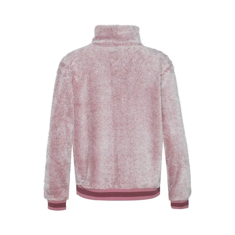 Vellón Protest Bestio 1/4 Zip (Pink Tulip) para mujer