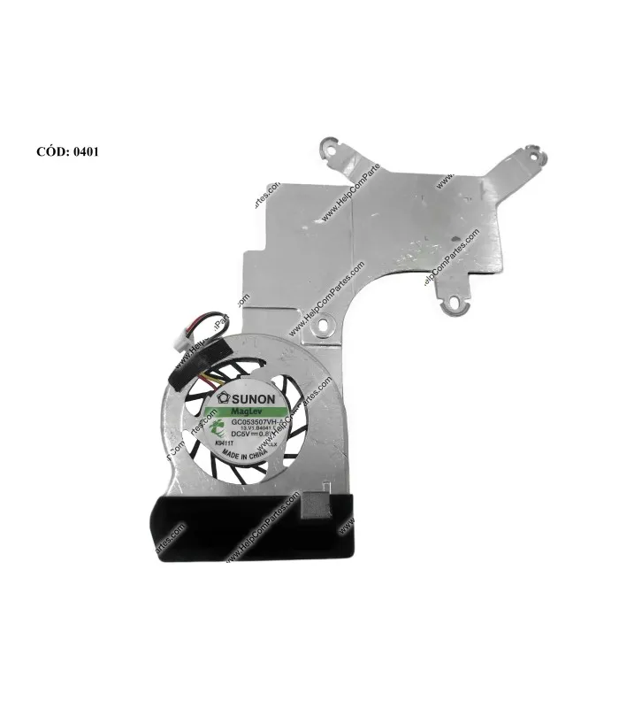 VENTI. ACER ONE D250 P531H A110 KAV60 A150 (SOME SCRATCHES) SERIES 60.WCR02.006 3PIN ORIG.
