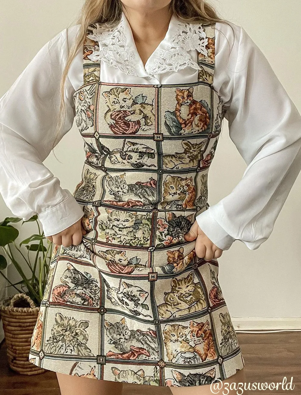 Vestido para Amantes de Gatos