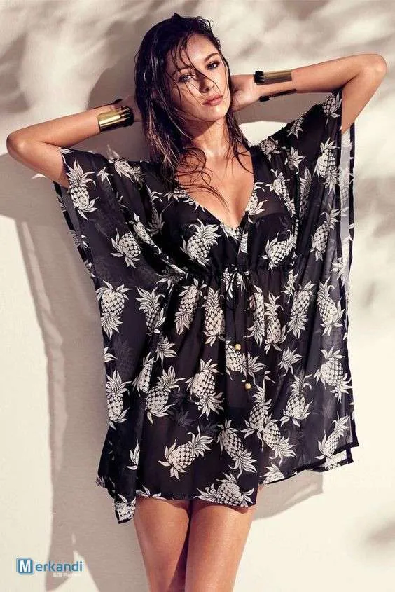 VESTIDOS DE PLAYA AL POR MAYOR  KAFTAN EXPORTACION
