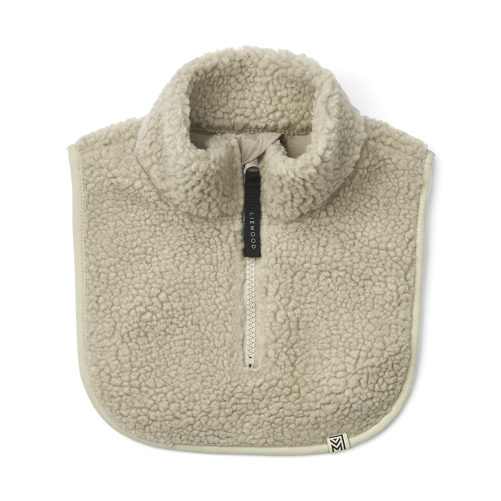 VILO  CUELLO DE PIEL SINTéTICA EN BEIGE