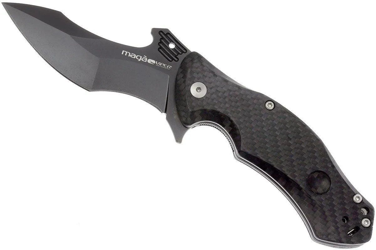 VIPER MAGà V5914FC N690 PVDCOATING PLAIN EDGE, CARBON