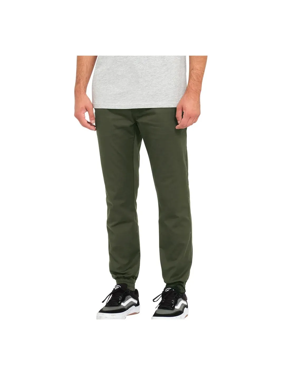 VOLCOM FRICKIN SLIM JOGGER DARK GREEN