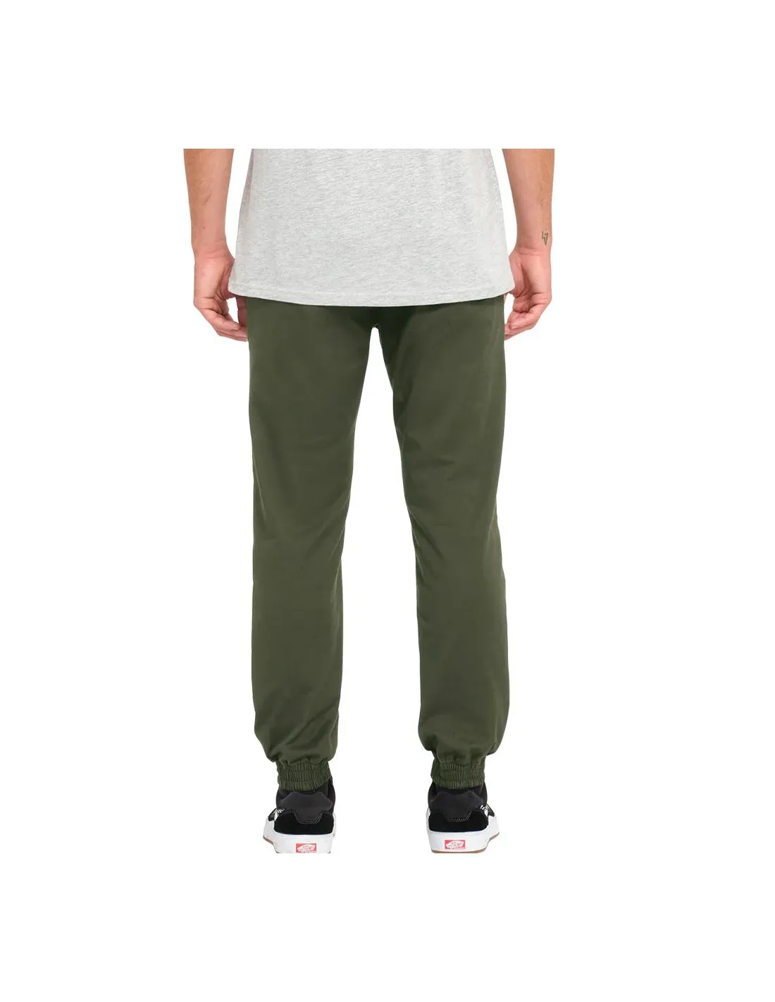 VOLCOM FRICKIN SLIM JOGGER DARK GREEN