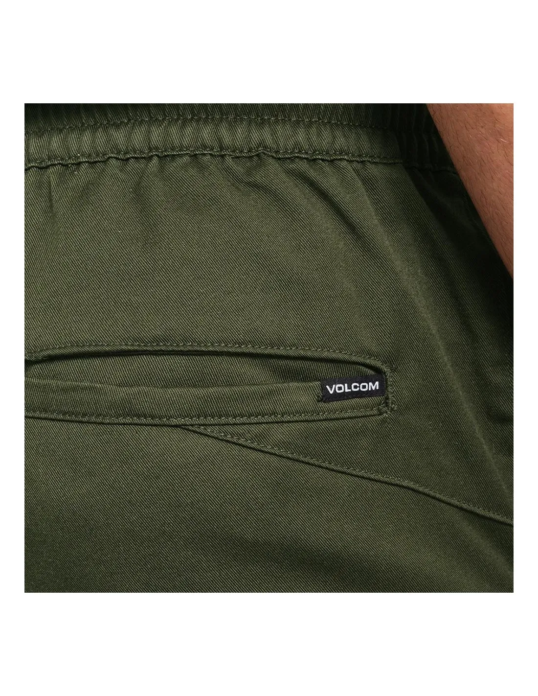 VOLCOM FRICKIN SLIM JOGGER DARK GREEN