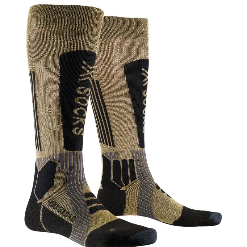 XSOCKS HELIXX GOLD 4.0 (ORO/NEGRO) CALCETINES ESQUí